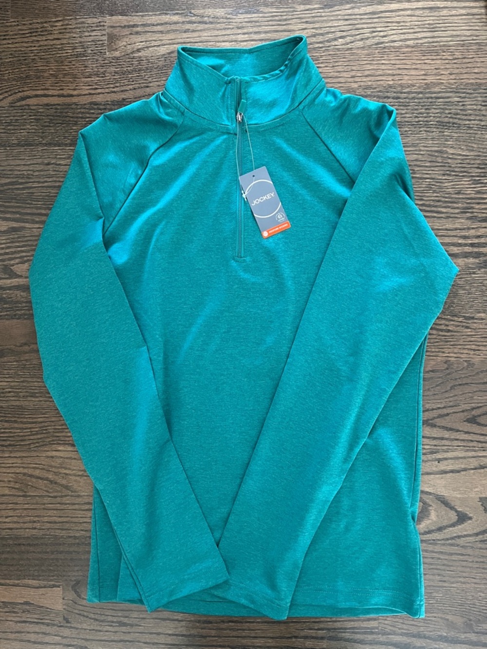 Jockey Green Half-Zip Performance pullover